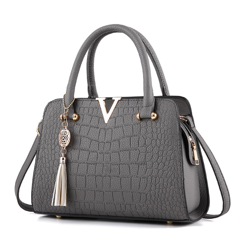 High Quality Ladies Handbags Women Crocodile