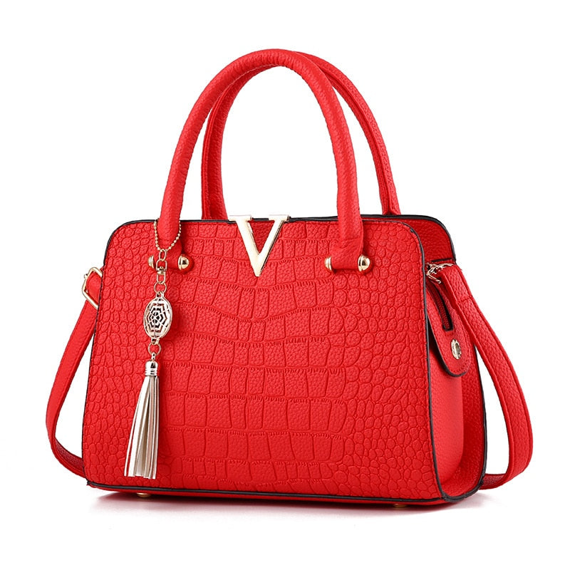 High Quality Ladies Handbags Women Crocodile