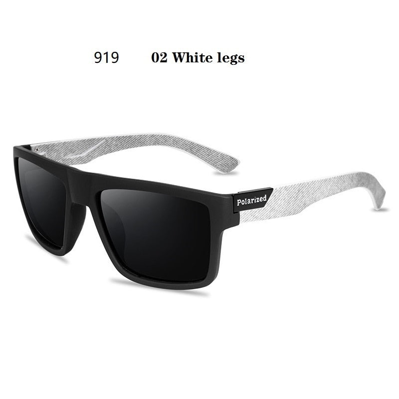 Fashion Square Vintage Polarized Sunglasses Men Women UV400 Eyewear