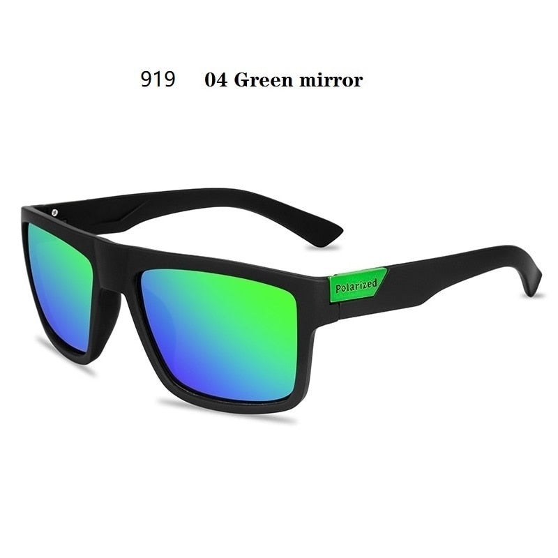 Fashion Square Vintage Polarized Sunglasses Men Women UV400 Eyewear