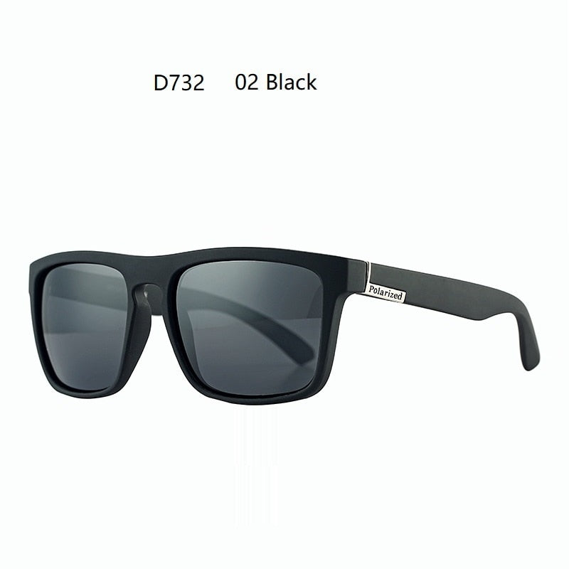 Fashion Square Vintage Polarized Sunglasses Men Women UV400 Eyewear