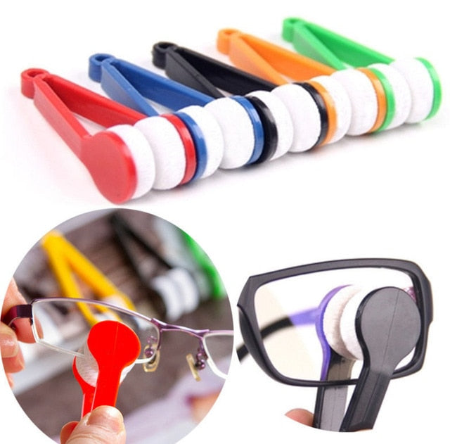 Portable Multifunctional Glasses Cleaning Rub Eyeglass Sunglasses