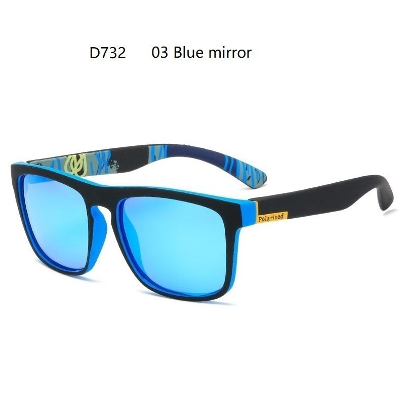 Fashion Square Vintage Polarized Sunglasses Men Women UV400 Eyewear