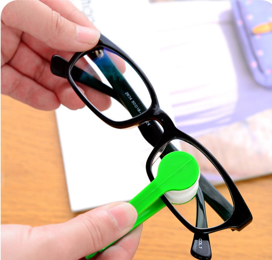 Portable Multifunctional Glasses Cleaning Rub Eyeglass Sunglasses