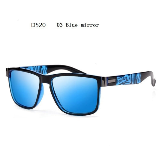 Fashion Square Vintage Polarized Sunglasses Men Women UV400 Eyewear