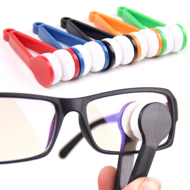 Portable Multifunctional Glasses Cleaning Rub Eyeglass Sunglasses