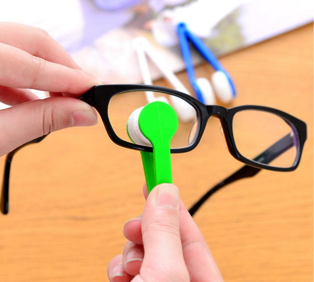 Portable Multifunctional Glasses Cleaning Rub Eyeglass Sunglasses