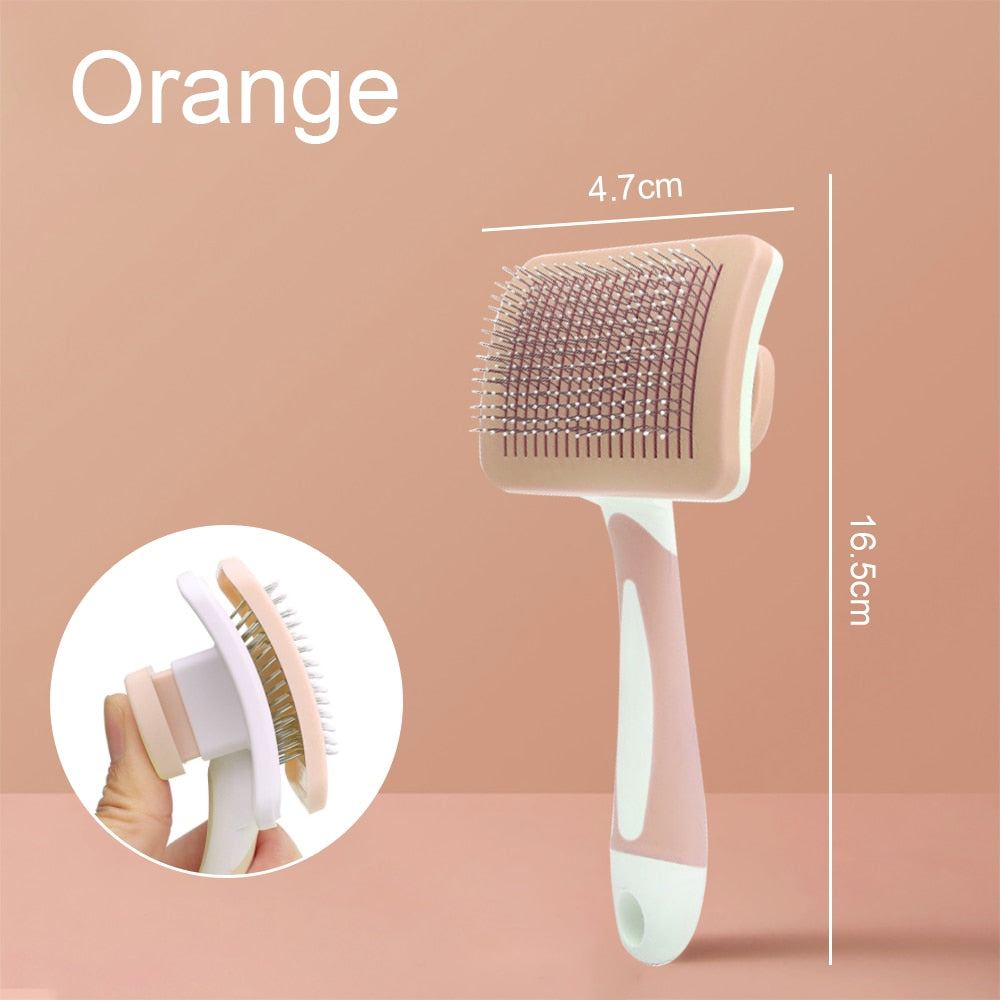 Pet Dog Hair Brush Cat Comb Grooming Care Cat Brush Stainless Steel Comb for Long Hair Dogs