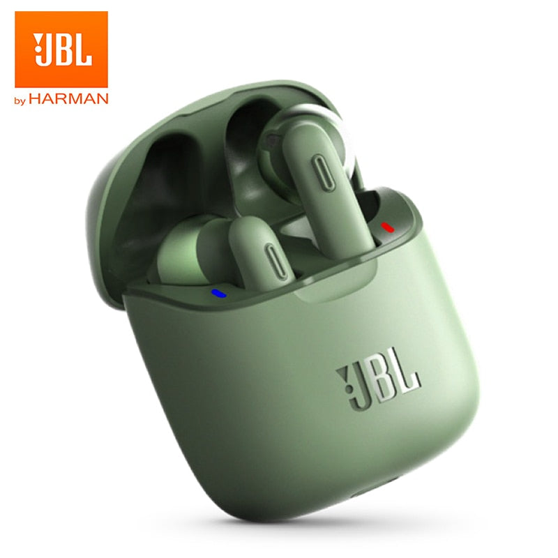 Original JBL TUNE 220 TWS True Wireless Bluetooth Earphones Stereo Earbuds Bass Sound Headphones Headset Mic For JBL