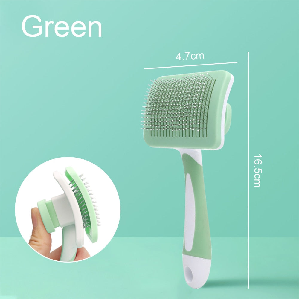 Pet Dog Hair Brush Cat Comb Grooming Care Cat Brush Stainless Steel Comb for Long Hair Dogs