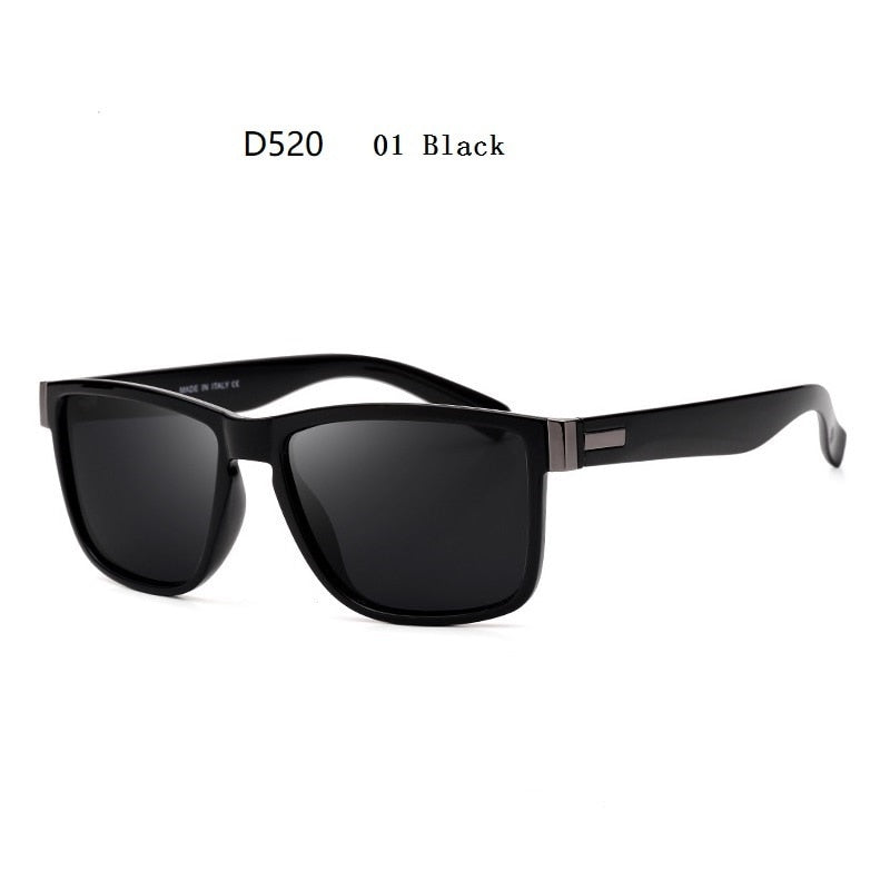 Fashion Square Vintage Polarized Sunglasses Men Women UV400 Eyewear